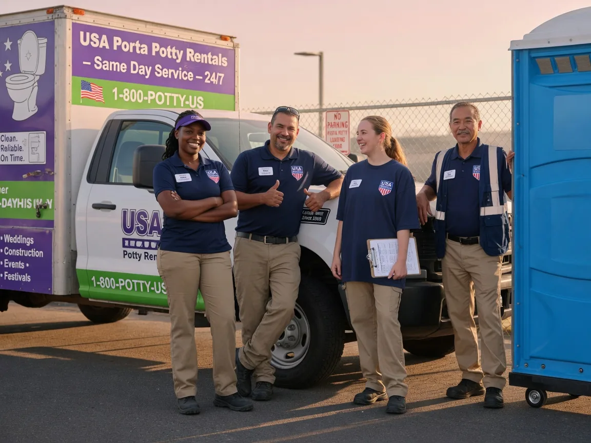 Porta Potty Rental company in Henrietta, NY